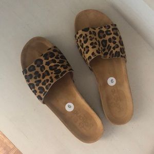 Leopard Sandals